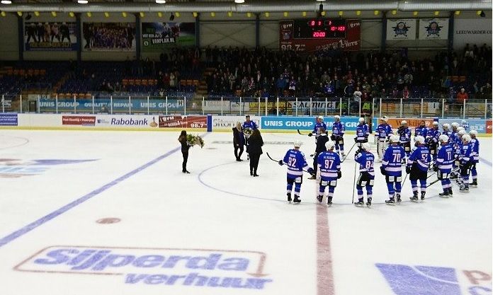 Foto Heerenveen Trappers Face-Off