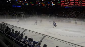 Tilburg Trappers Mist Face-Off