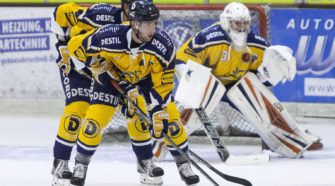 Trappers Saale Bulle Face-Off