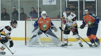 Nederland België Ijshockey Face-Off