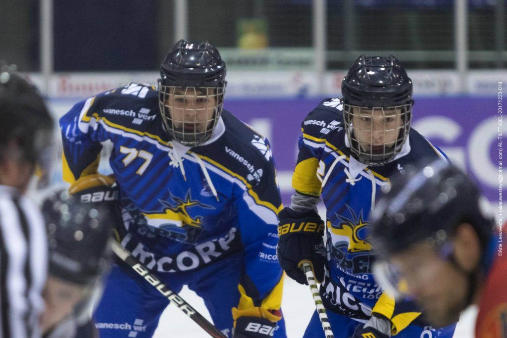 Trappers Toekomstteam AHOUD Devils Nijmegen ijshockey Face-Off