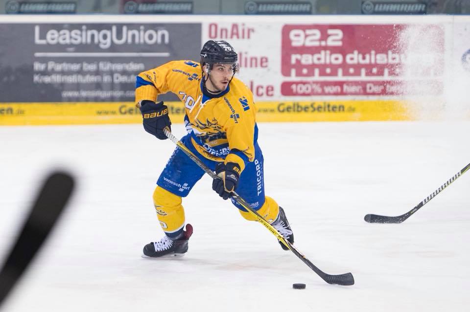 Füchse Duisburg Tilburg Trappers Face-Off