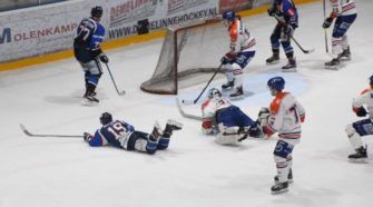 HIJS Hokij Den Haag Eindhoven Kemphanen ijshockey Face-Off