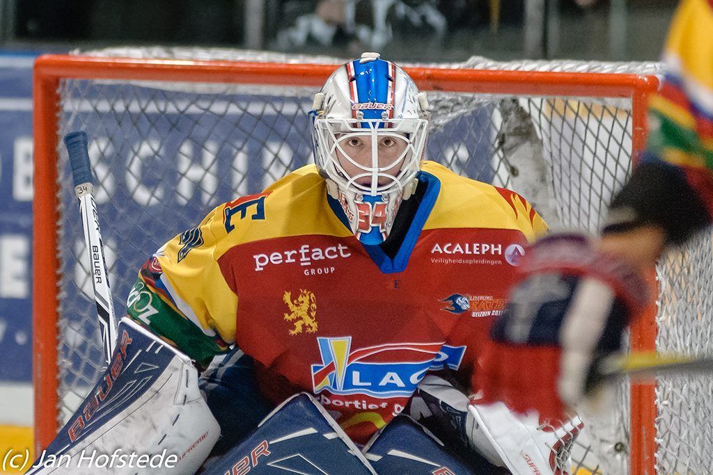 Laco Eaters Gelaan Red Eagles Den Bosch ijshockey Face-Off