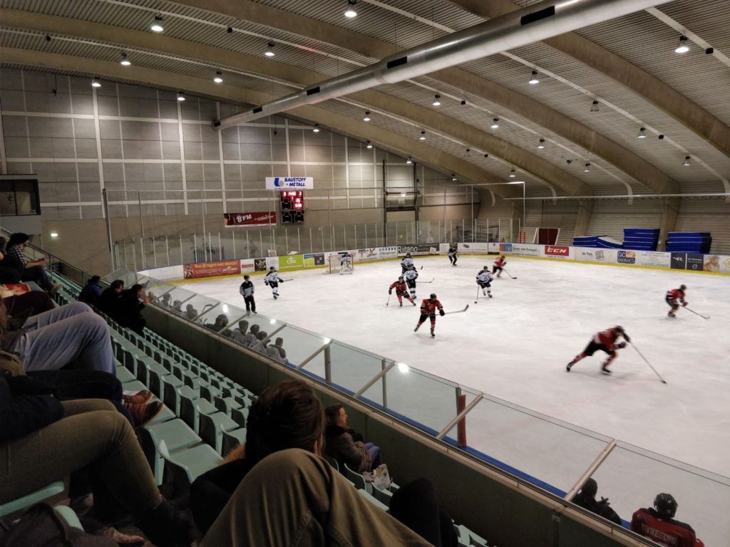 Red Eagles Den Bosch Amsterdam Tigers ijshockey Face-Off