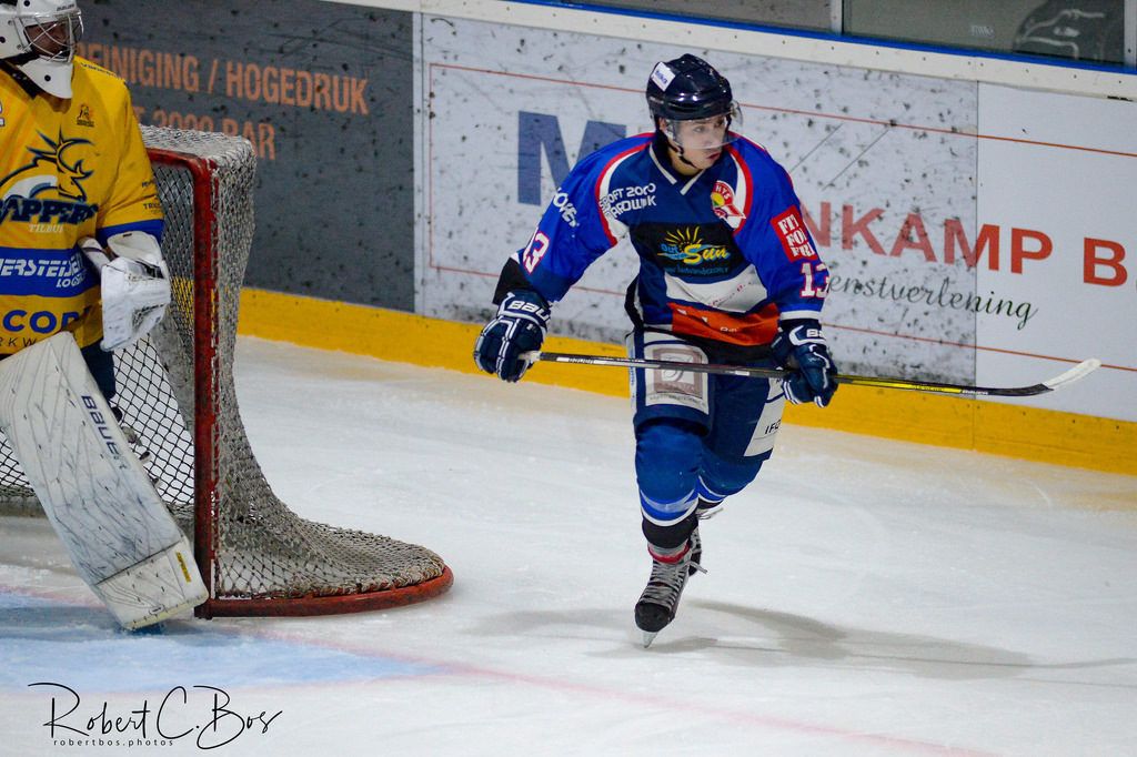 Raymond van der Schuit HIJS Hokij Den Haag ijshockey Face-Off