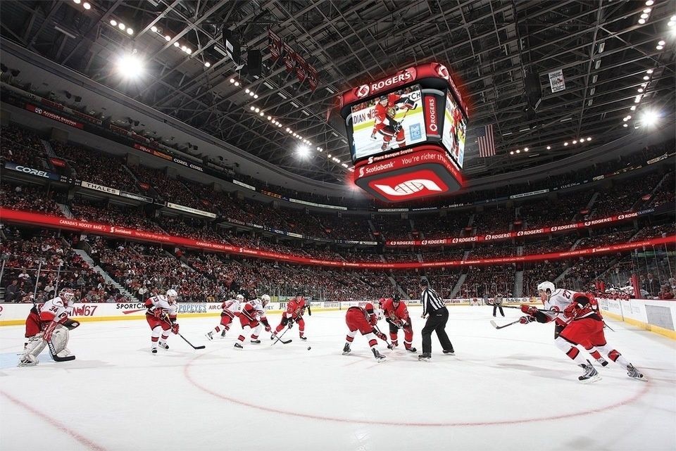 Scotiabank Arena Face-Off