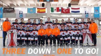 Nederland U18 Dames Ijshockey Face-Off