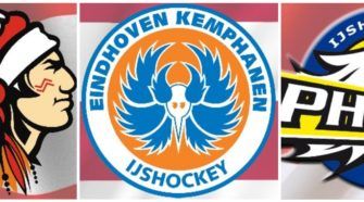 Chiefs Leuven EIndhoven Kemphanen, Antwerp Phantoms ijshockey Face-Off