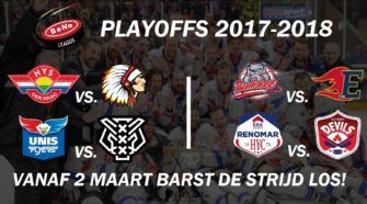 Playoffs BeNe League IJshockey Face-Off