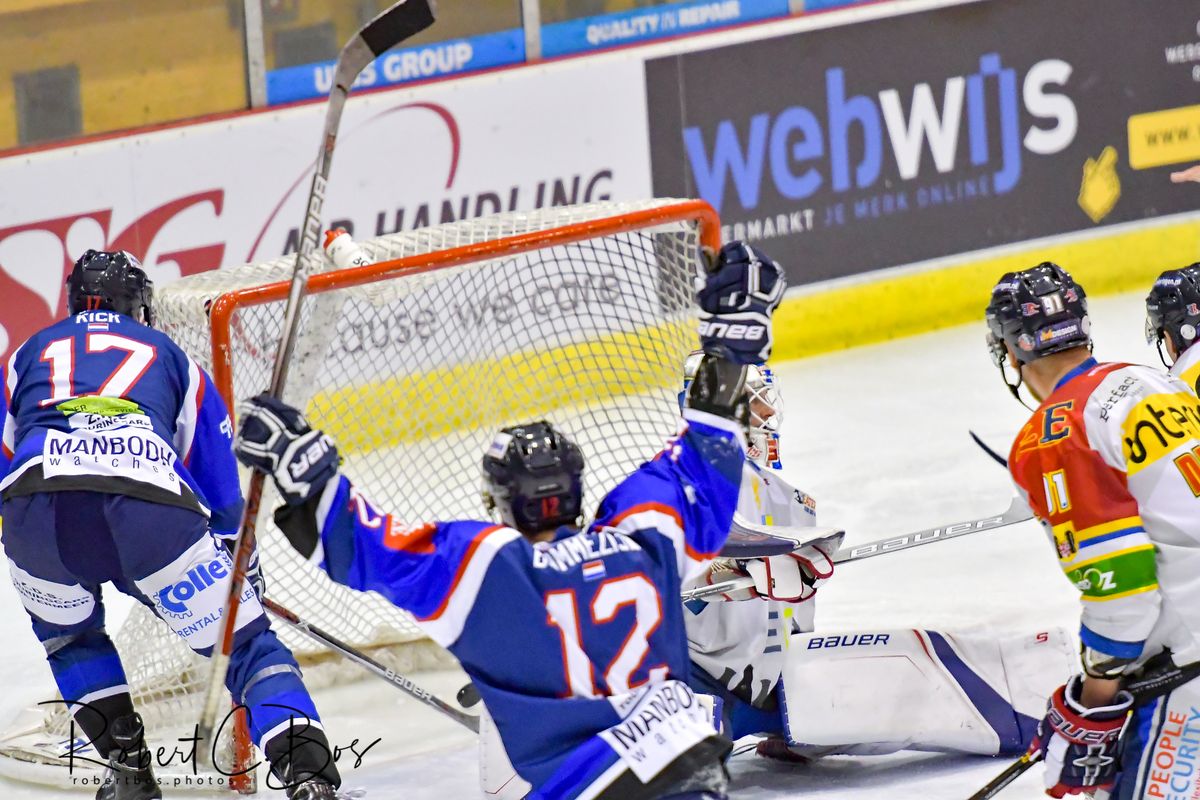 HIJS Hokij Den Haag Laco Eaters Geleen Final Four IJshockey Face-Off