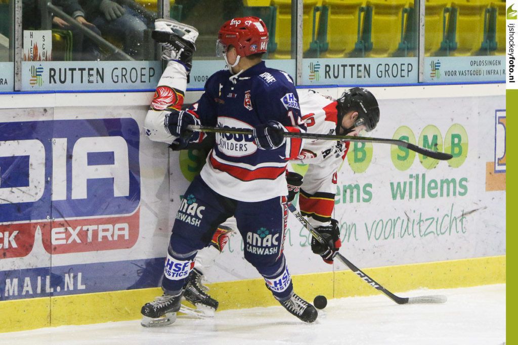 AHOUD Devils Nijmegen Red Eagles Den Bosch Ijshockey Face-Off