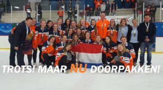 Nederland U18 Ijshockey Face-oFf