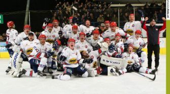 HYC Herentals AHoud Devils Nijmegen Face-Off IJshockey