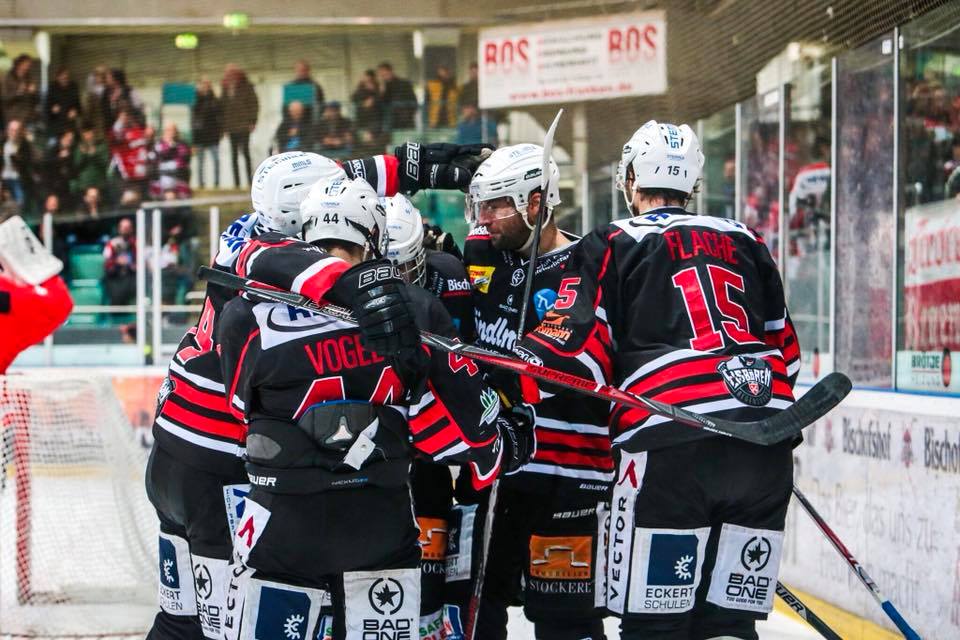 Tilburg Trappers Eisbären Regensburg Oberliga Playoffs IJshockey Face-Off