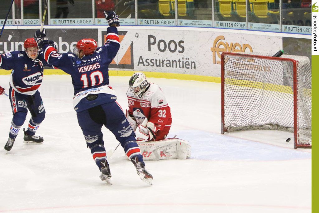 AHOUD Devils Nijmegen ERA Renomar HYC ijshockey Face-Off