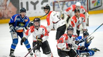 HIJS Hokij Den Haag Chiefs Leuven playoffs BeNe League ijshockey Face-Off