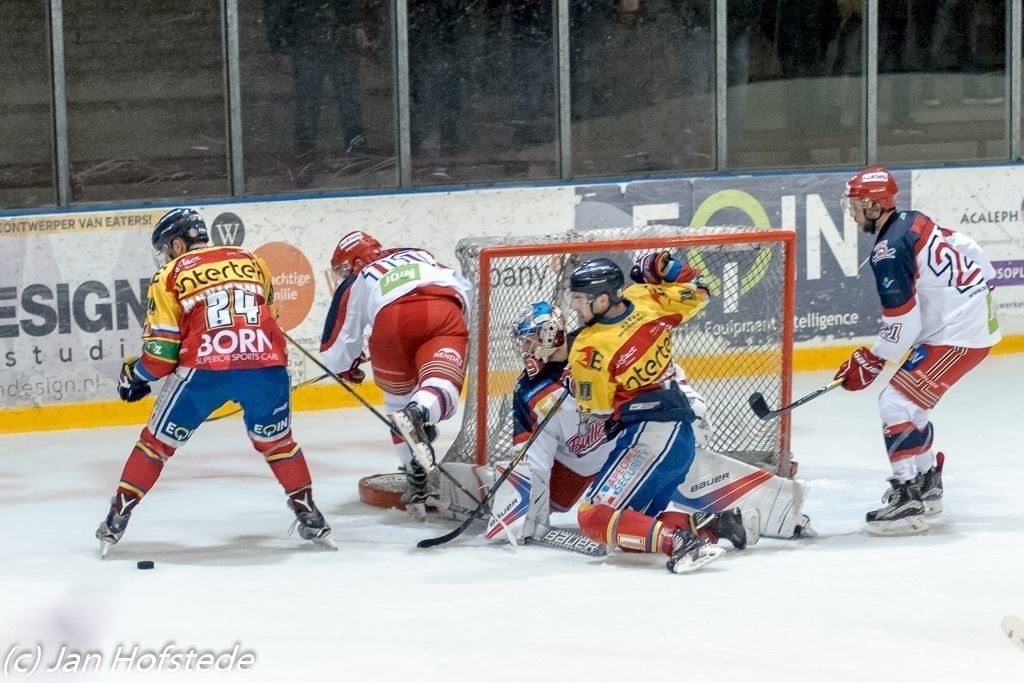 Laco Geleen Eaters Luik Bulldogs IJshockey Face-Off