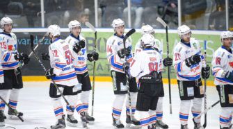 BeNe League IJshockey Face-Off UNIS Flyers Heerenveen