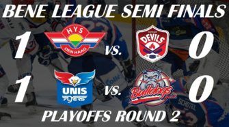 BeNe League ijshockey Face-Off