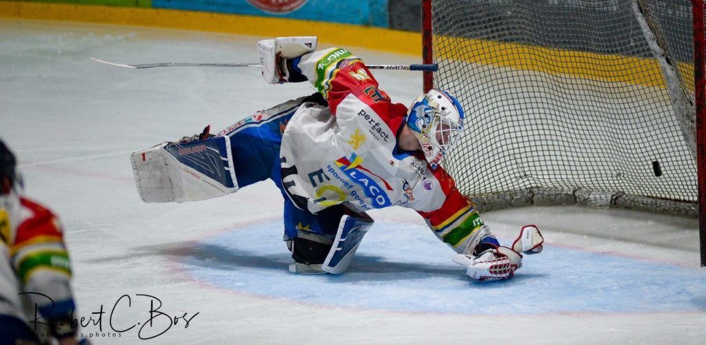 Luik Bulldogs Laco Eaters Geleen IJshockey Face-Off