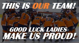 Oranje Dames IJshockey Face-Off WK Maribor