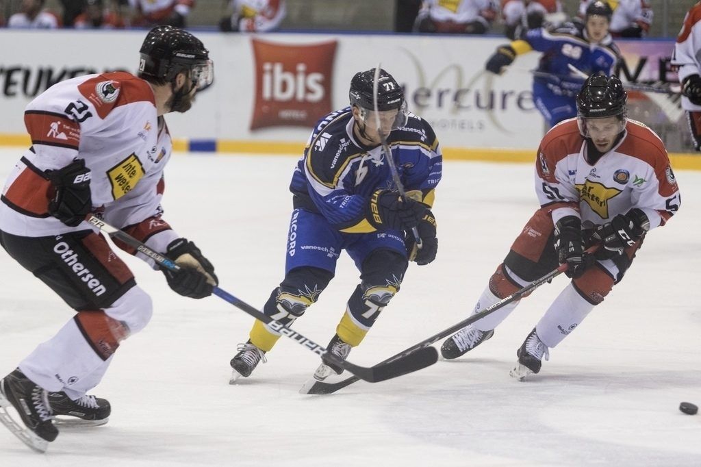 Tilburg Trappers Hannover Scorpions Oberliga playoffs Face-Off ijshockey
