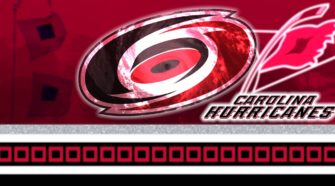 Carolina Hurricanes NHL IJshockey Face-Off