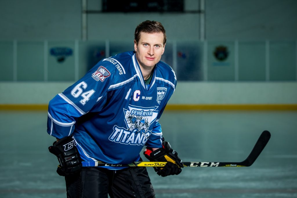 Preston Shupe BeNe League IJshockey Face-Off HYC Herentals