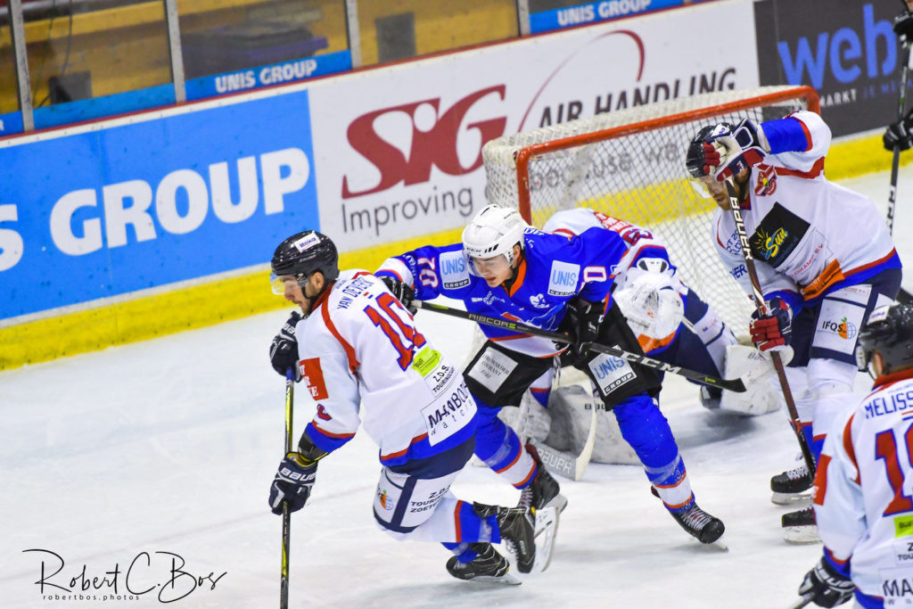 Valentijn Bouten Heerenveen Face-Off IJshockey BeNe League