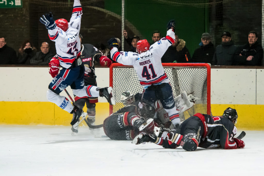 BeNe League IJshockey Face-Off AHOUD Devils Nijmegen