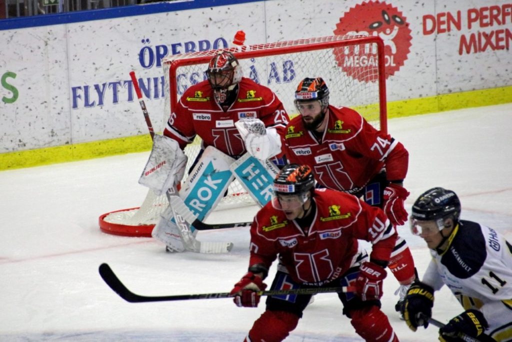 Stefan Steén, goalie bij Örebro HK