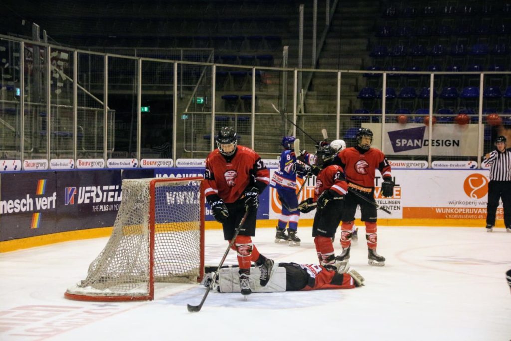 Unis Flyers Heerenveen U16 Capitals Leeuwaden U16 Red Eagles Den Bosch U16 Super Sunday IJshockey