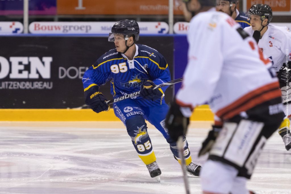 Danny Stempher, de maker van de 1-1 via een power-play goal