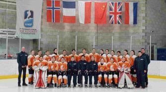 Nederland U18 Dumfries IJshockey