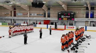 Nederland U18 Dumfries IJshockey