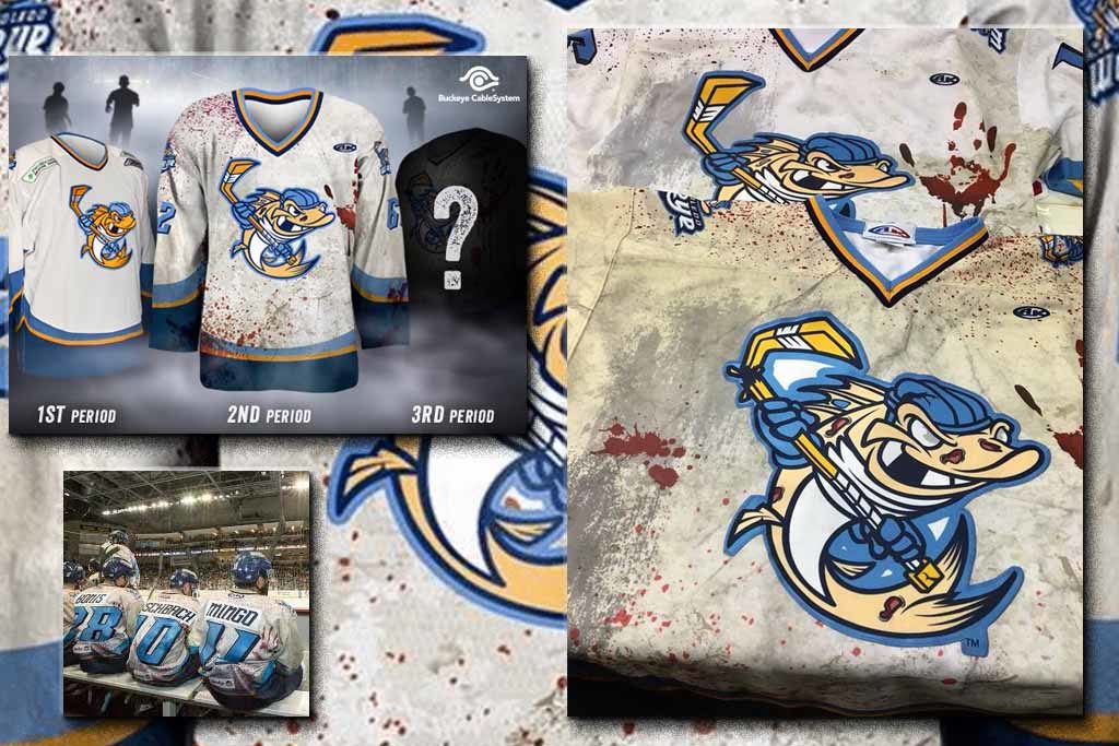 Toledo Walleye: Zombie jerseys' infection spreads after periods - Sports  Illustrated