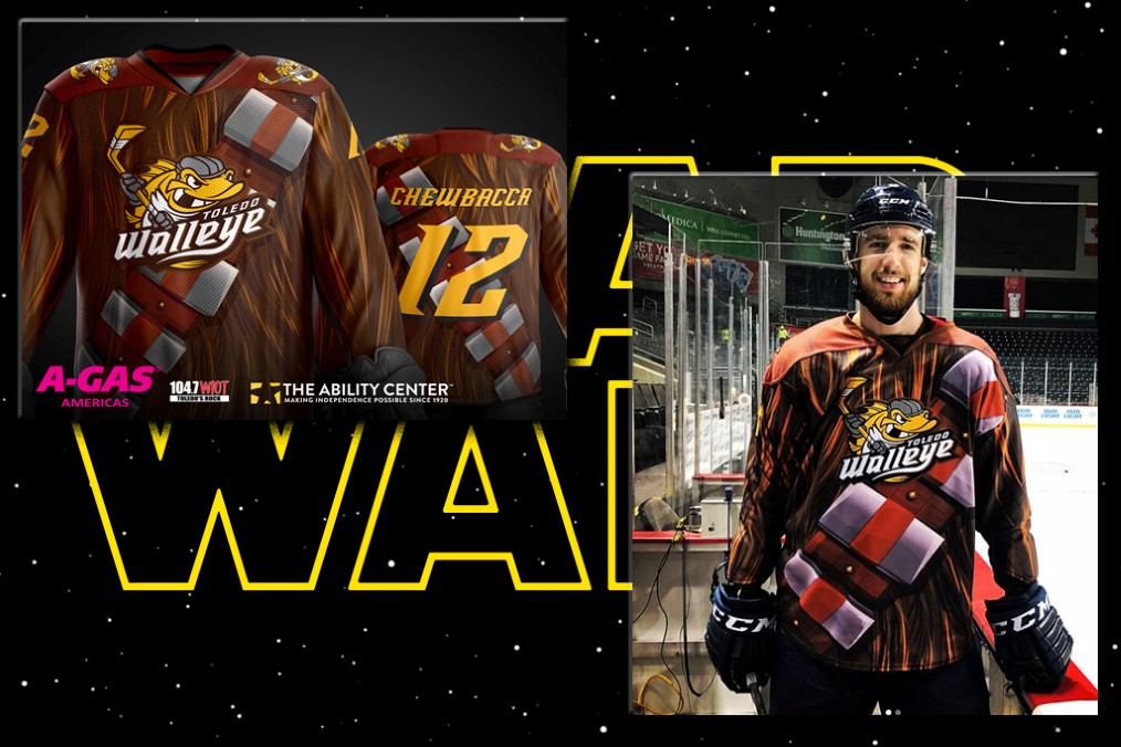 Toledo Walleye - Chewbacca