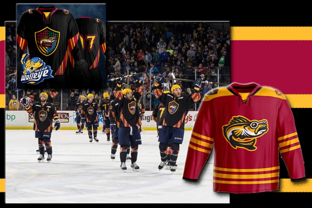 toledo walleye harry potter jersey