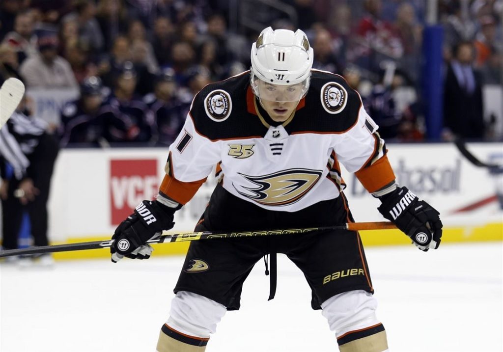 Daniel Sprong Anaheim Ducks IJshockey