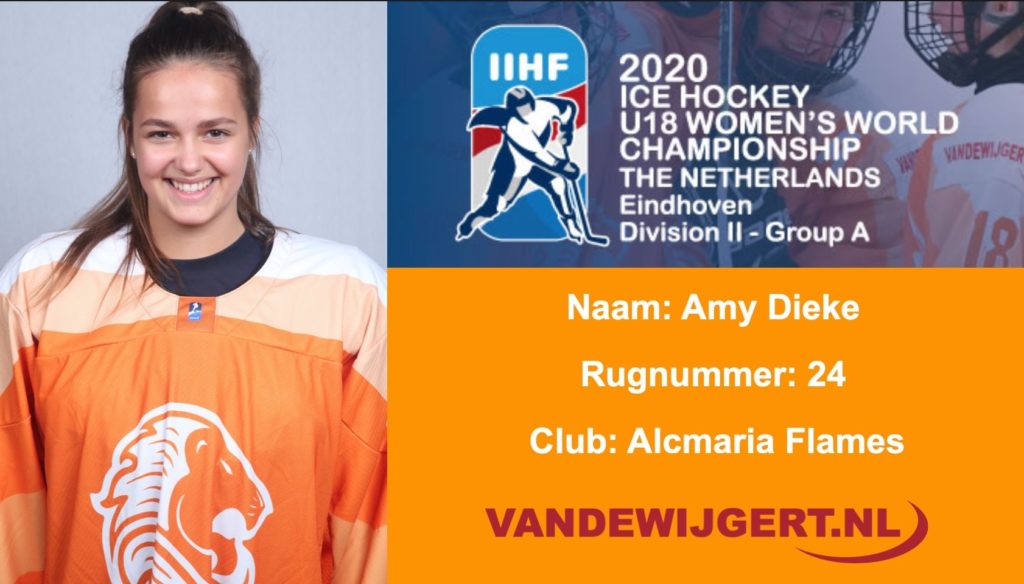 Amy Dieke Oranje U18