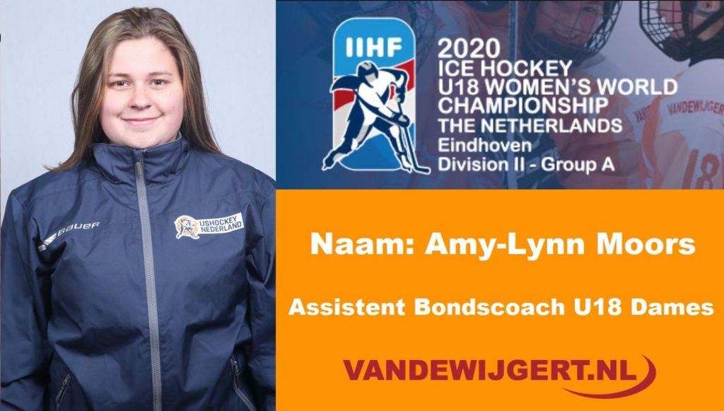 Amy-Lynn Moors Oranje U18 Dames