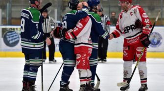 IJshockey Dordrecht Lions GIJS Groningen