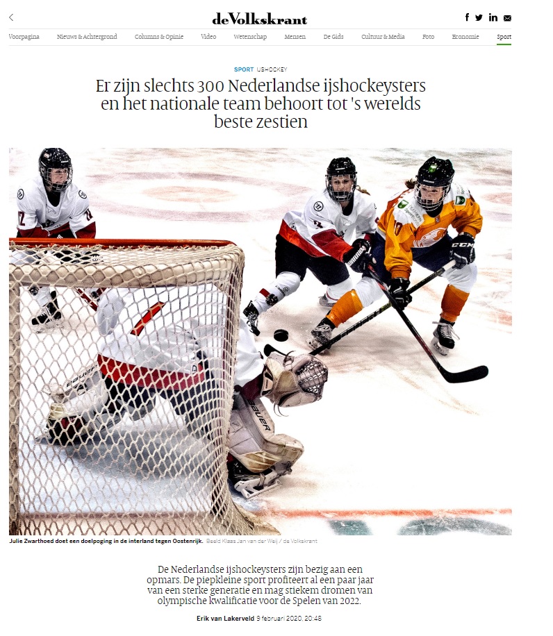 Volkskrant IJshockey