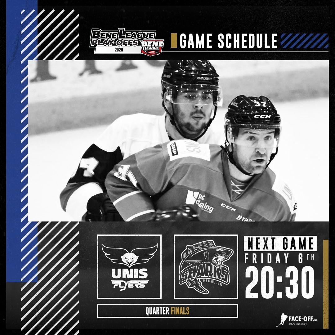 UNIS Flyers Heerenveen Mechelen Golden Sharks